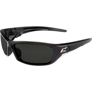 Edge Eyewear Reclus Safety/Sun Glasses Gloss Black Frame Smoke Lens SR116