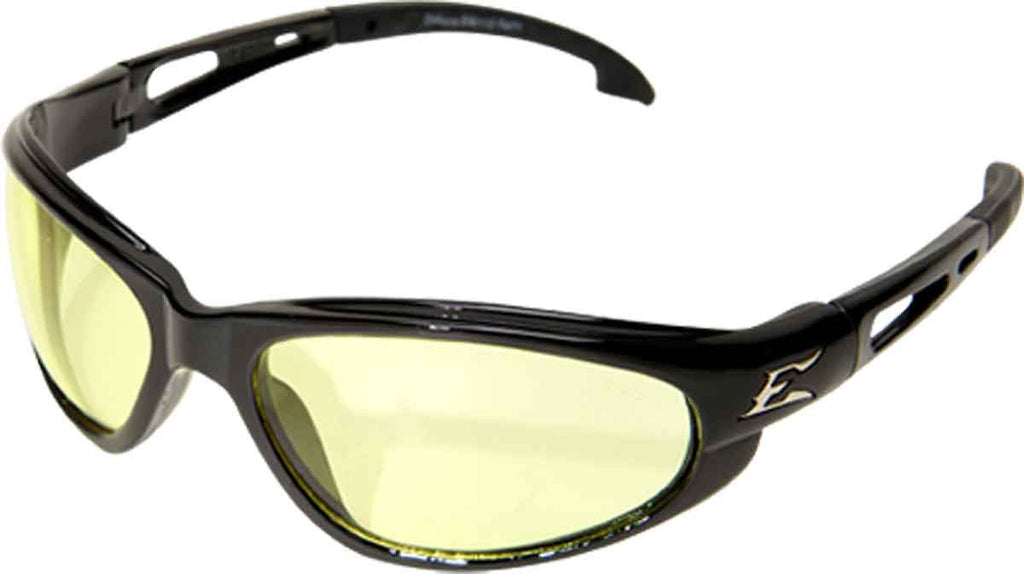 Edge Eyewear Dakura Safety Glasses Yellow Vapor Shield Anti Fog Lens SW112VS