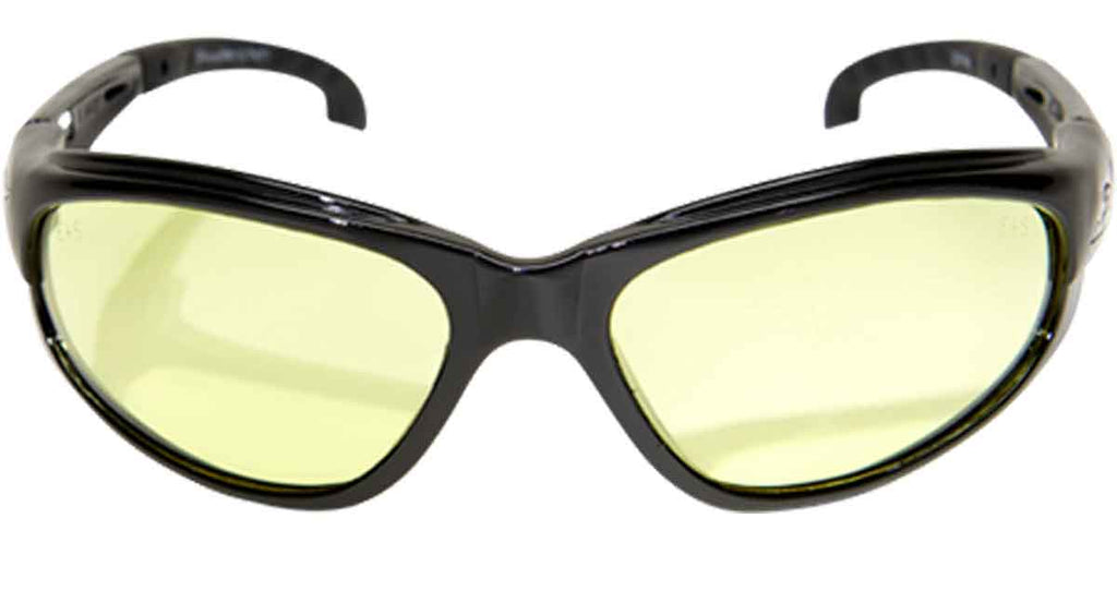Edge Eyewear Dakura Safety Glasses Yellow Vapor Shield Anti Fog Lens SW112VS