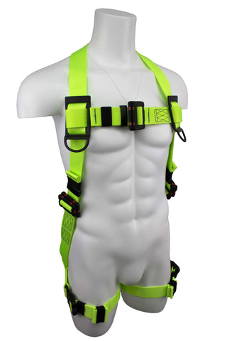 Image of SafeWaze Pro+ Specialty Arc-Flash QC Harness with soft loop back D-ring, SW77225-UT-2QC-SL