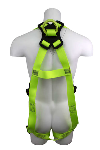 Image of SafeWaze Pro+ Specialty Arc-Flash QC Harness with soft loop back D-ring, SW77225-UT-2QC-SL
