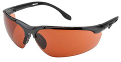 Elvex Delta Plus Sphere X Ultimate™ Sun Safety Shooting Glasses Copper Blue Blocker Ballistic Rated