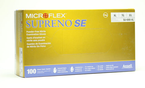 Image of Ansell Microflex Supreno SE Nitrile Disposable Gloves
