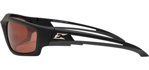 Image of Edge Eyewear Kazbek Safety/Sun Glasses Polarized Copper Driving Lens TSK215
