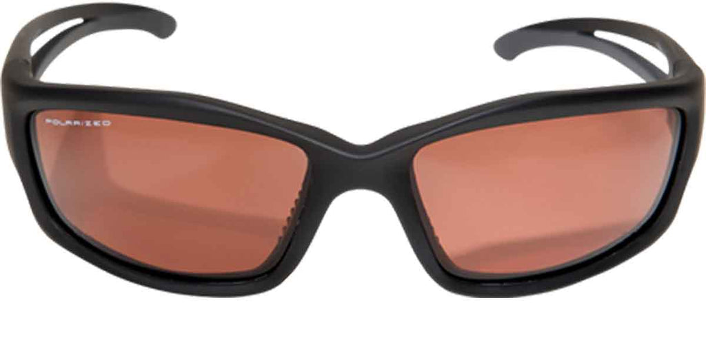 Edge Eyewear Kazbek Safety/Sun Glasses Polarized Copper Driving Lens TSK215