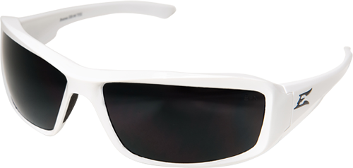 Edge Eyewear Brazeau  Safety/Sun Glasses White/Gray Polarized Lens XB246 Z87.1
